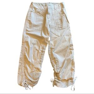 Express beige khaki cargo jogger size 4